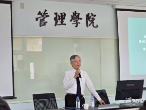 114年4月26日感謝德律國際專利商標法律事務所吳宏亮所長 到校演講